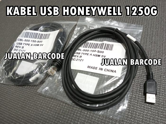 Gambar KABEL USB ORIGINAL BARCODE SCANNER HONEYWELL 1250G |1250-G|1250 G - 2M ORY CHINA dari JUALAN BAR CODE undefined Tokopedia