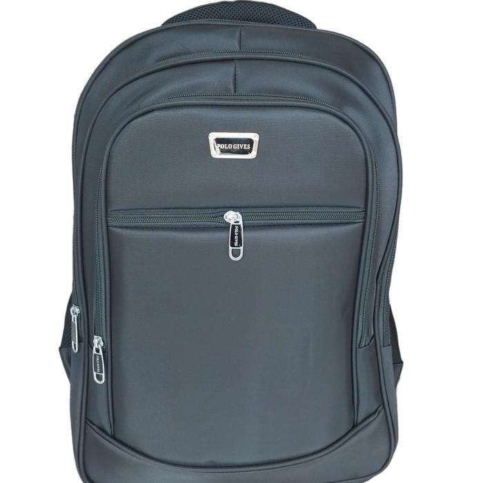 Gambar RANSEL PRIA POLO GIVES 20"INCH TAS KERJA POLO ORIGINAL IMPORT - HITAM 2028 dari GrosirKoperBandung undefined Tokopedia