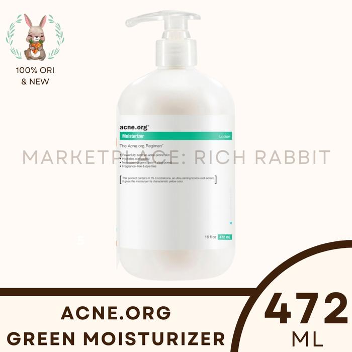 Gambar Acne.org Acne Org Cleanser Moisturizer Treatment AHA+ Jojoba 473 ML - Moisturizer dari Rich Rabbit undefined Tokopedia
