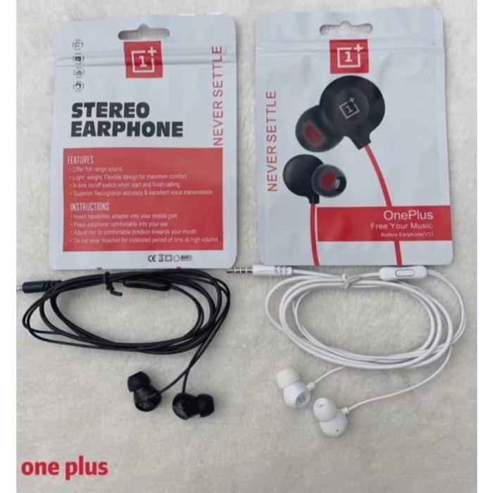 Mm Oneplus Headphone OnePlus Bullets V2 Earphone Jack