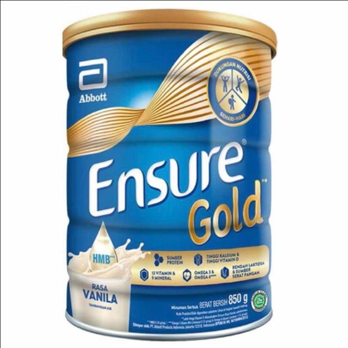 Gambar Ensure Gold Vanila Coklat 850/900 gr Susu dewasa - Gold Vanila dari GAHSTORE undefined Tokopedia