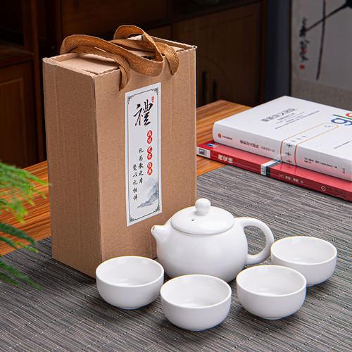 Gambar Chinese Tea Cup Pot Teapot Cangkir Poci Gift Set Teko Teh Souvenir - Keramik Putih dari Tosoek Sate undefined Tokopedia