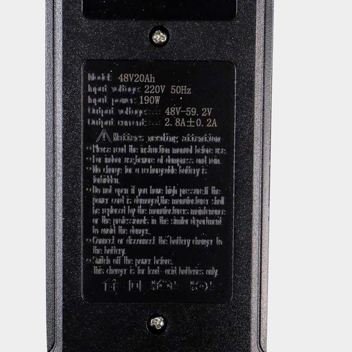 Gambar Charger Selis Casan Sepeda Listrik 48V 12Ah 20Ah 3 Lubang - OTOHEROES 20Ah dari Firgo Racing undefined Tokopedia