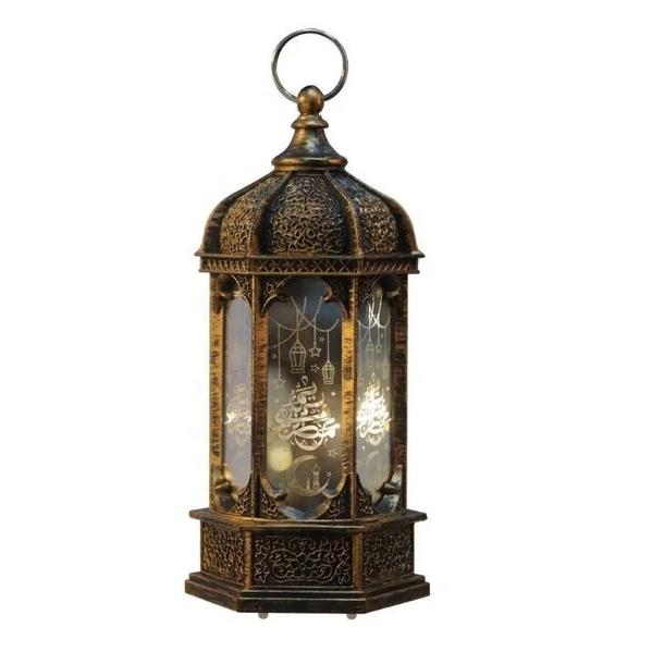 Gambar Lentera Lebaran Lentera Idul Fitri Gaya Retro Klasik Lampu Led Lilin - Retro - Bronze dari Go shopping mart88 undefined Tokopedia