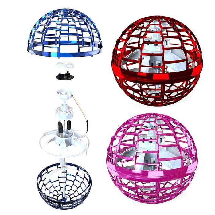 Gambar Spinner Bola Terbang Drone Flying Nova Pro UFO Mainan Ufo Flying Ball dari La Heve Toys undefined Tokopedia