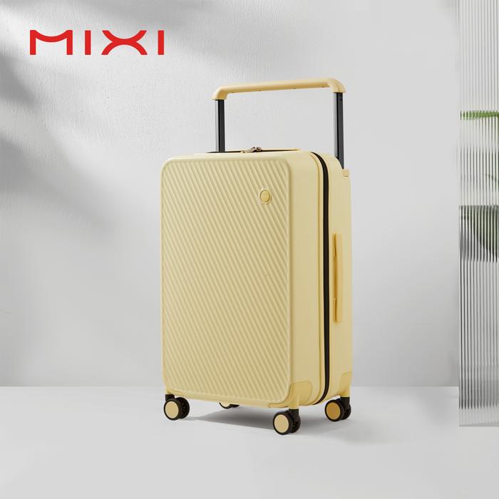 Gambar Mixi koper bagasi hardcase wide handle 24" M9276 - Kuning dari Mixi Indonesia undefined Tokopedia