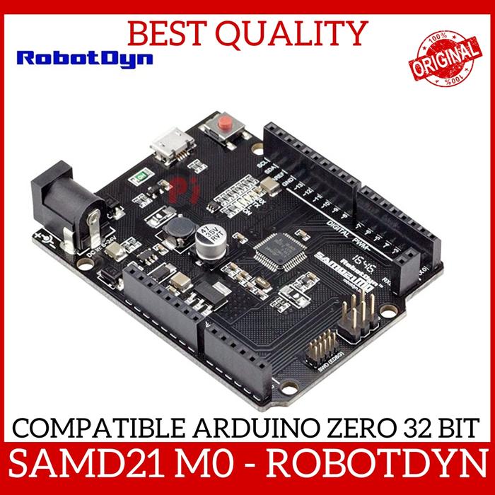 Gambar ROBOTDYN SAMD21 M0 Compatible Arduino Zero 32 Bit Micro Python Board dari Pi Toserba undefined Tokopedia
