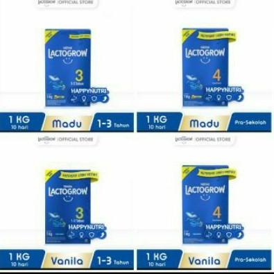 Gambar Lactogrow 3 & 4 Vanila & Madu Kemasan 1 Kg - Lactogrow 4, Madu dari sunrisemom undefined Tokopedia