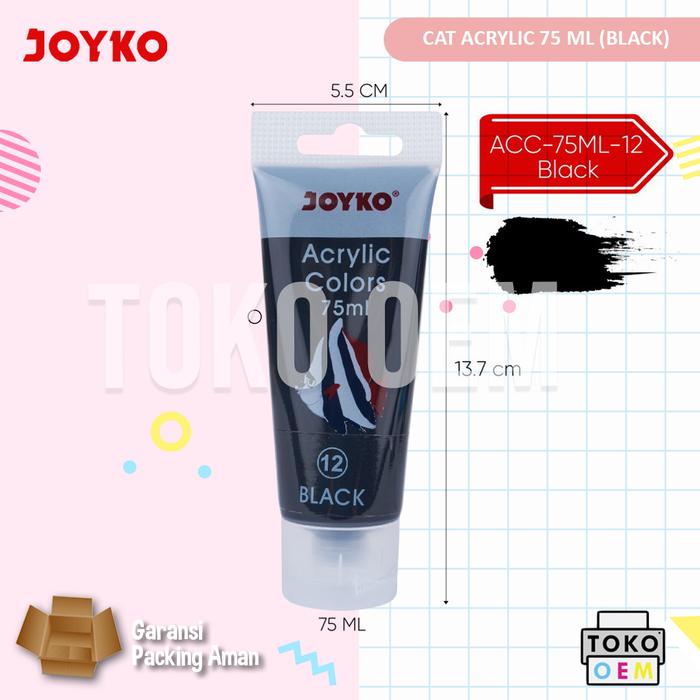 Jual JOYKO ACRYLIC COLORS PAINT 75 ML CAT AKRILIK LUKIS GAMBAR WARNA ...