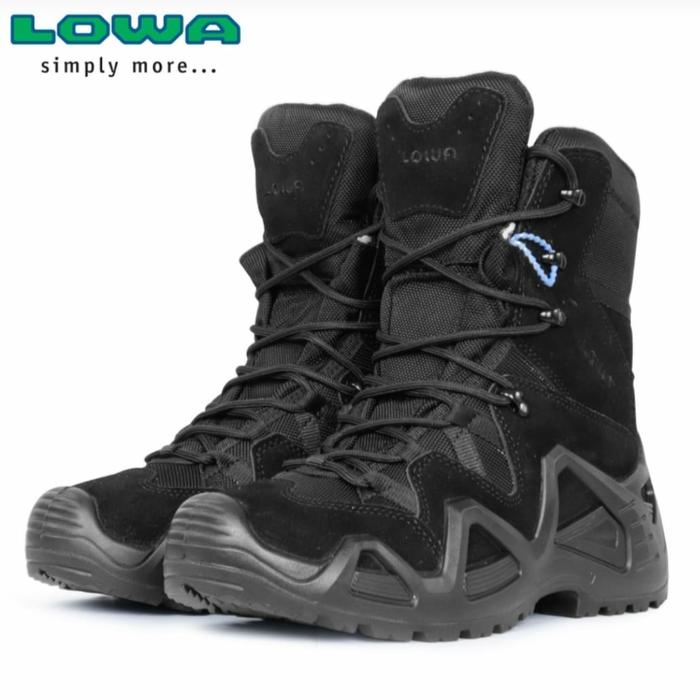 Gambar SEPATU LOWA 8 IN ORIGINAL SEPATU PDL SEPATU TACTICAL LOWA ORIGINAL - Hitam, 43 dari NAQI ATRIBUT II undefined Tokopedia