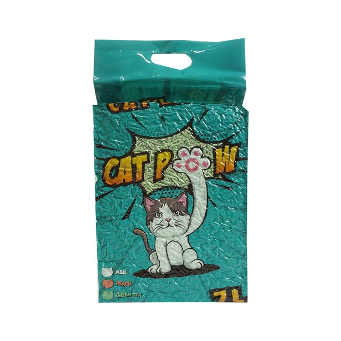 Gambar CATPOW Tofu Clumping Cat Litter 7L - Green Tea dari Lush Pets Co. undefined Tokopedia