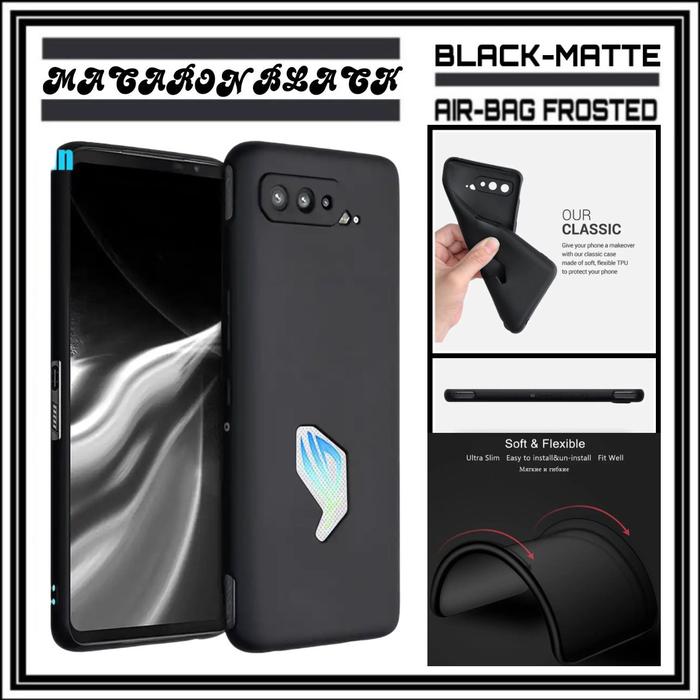 Gambar ASUS ROG PHONE 5 ZS673KS SOFT CASE MACARON LIST ORIGINAL CASING COVER - Hitam dari Best Accesories Hp undefined Tokopedia