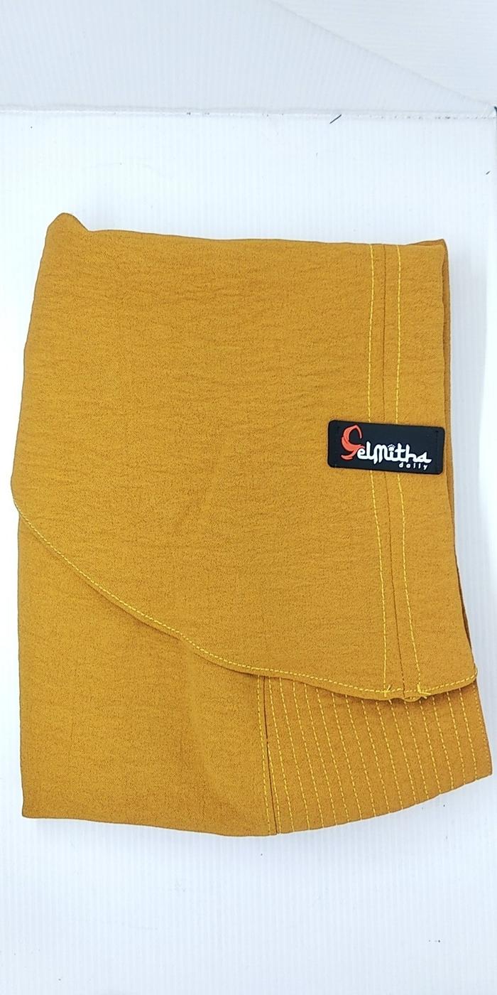 Gambar ELMITHA - KHIMAR ( ELIZA ) PAD ANTEM RAYON CRINKLE JILBAB HIJAB INSTAN - MUSTARD dari elhasna_retail undefined Tokopedia
