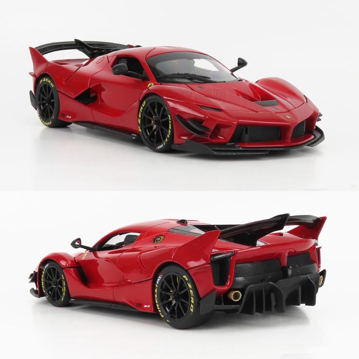 P*O様 1/18 ミニカー フェラーリ FXX 無縁 K EVO ローダウンレッド