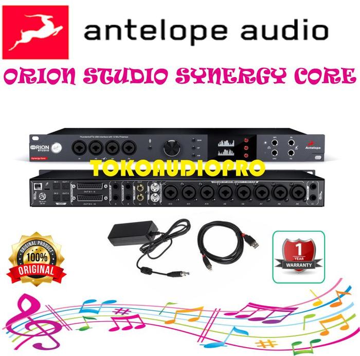 Gambar Antelope Audio Orion Studio Synergy Core Soundcard dari Tokoaudioprocom undefined Tokopedia