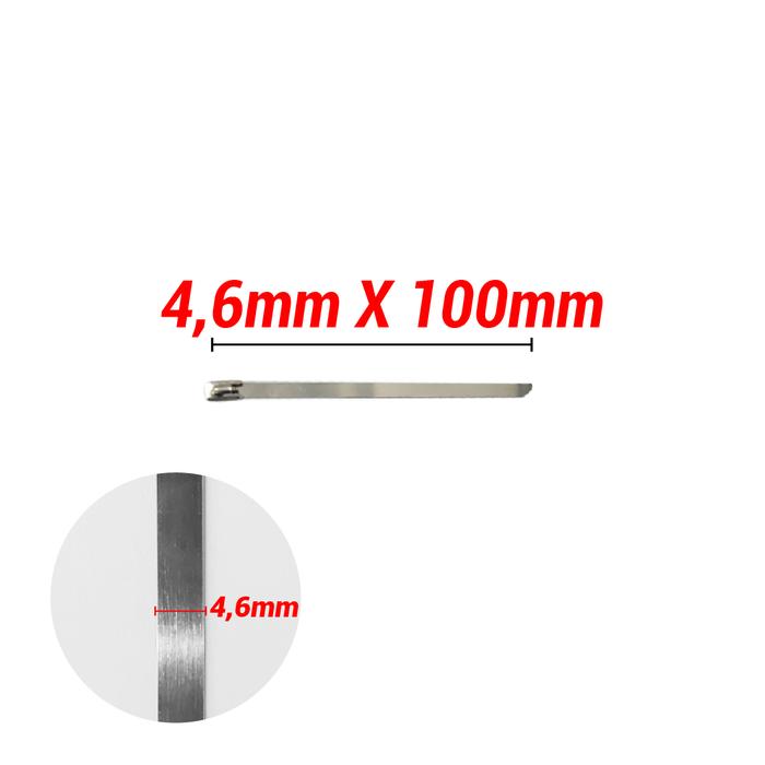 Gambar Tali Ripet Besi Knalpot Klem Stainless Exhaust Wrap Kabel Ties 20cm - 10CM dari Dapoer Otoparts undefined Tokopedia