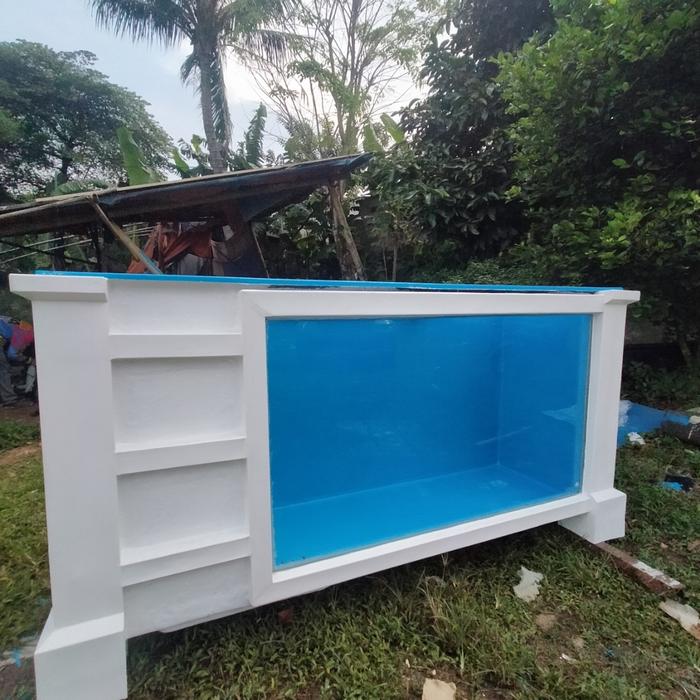 Gambar haikal aquarium fiber combinasi kaca dari PT HAIKAL MULTI KREATIF undefined Tokopedia