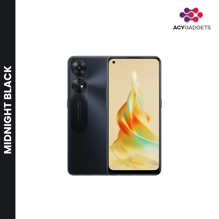Gambar OPPO RENO 8T 4G 8/256GB GARANSI RESMI OPPO - Midnight Black dari ACY Gadget Official undefined Tokopedia