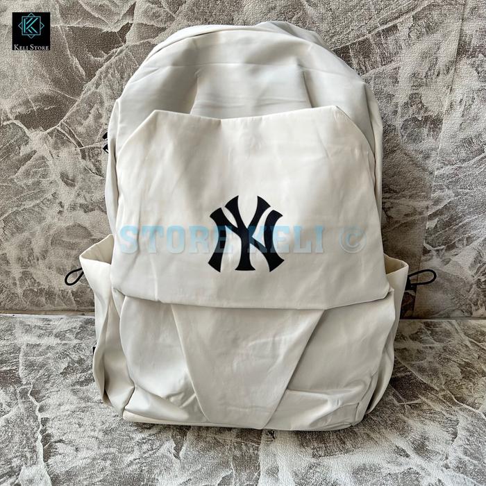 Gambar Ransel Mlb NY Simple Anti Air Parasut/Backpack Water Proof Tas Sekolah - White dari Storebykeli undefined Tokopedia