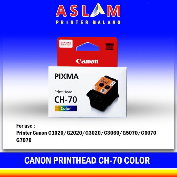Gambar Print Head Cartridge BH-70 Black CH-70 Color Canon G2020 G3020 G1730 - CH-70 COLOR dari Aslam Printer Malang undefined Tokopedia
