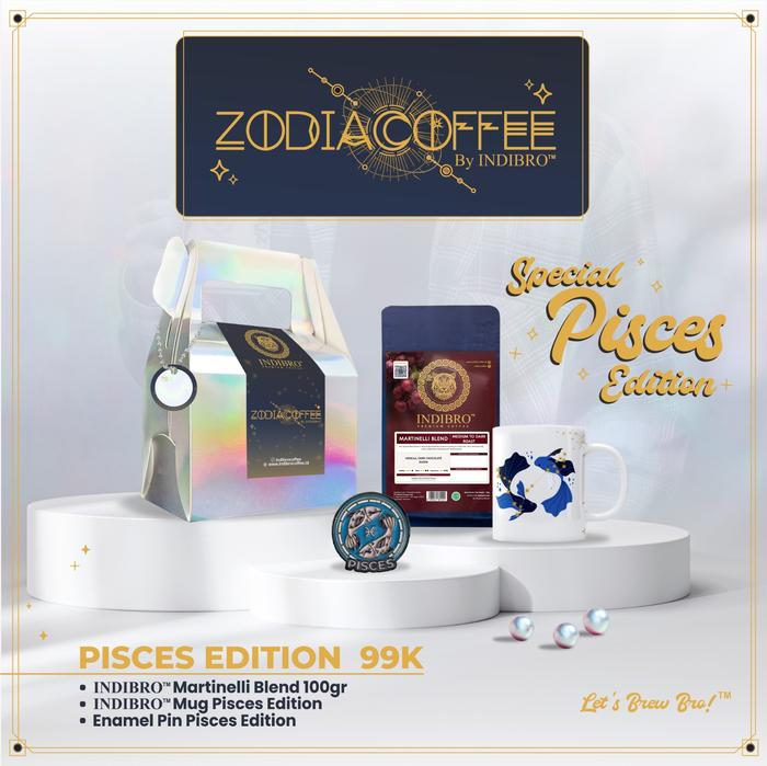 Gambar INDIBRO ZODIACOFFEE - Pisces Edition dari PT. ADMIRAL PARAGON JAYA undefined Tokopedia