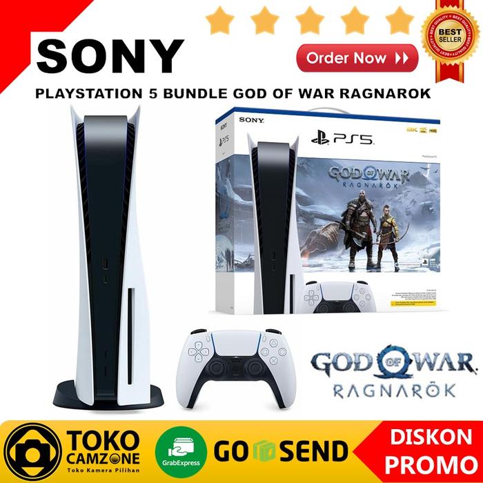 Jual PS5 Sony Playstation Bundle God Of War Disc Version