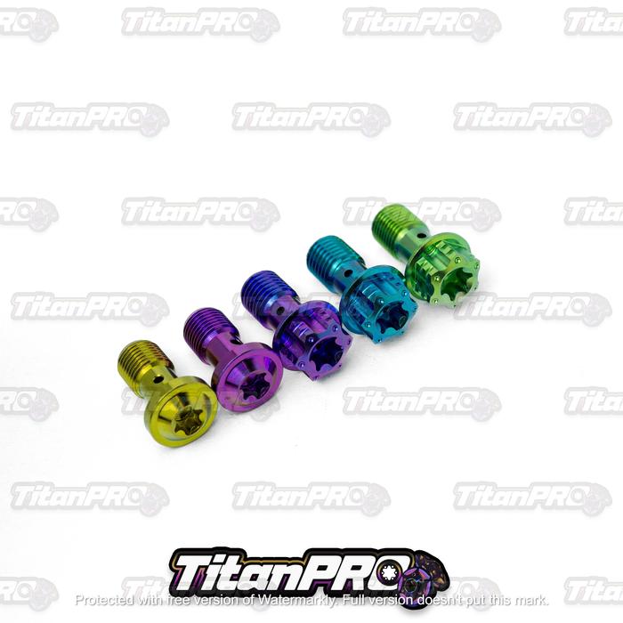 Gambar BAUT BANJO TITANIUM GR5 BERBAGAI WARNA dari Titanpro Indonesia undefined Tokopedia
