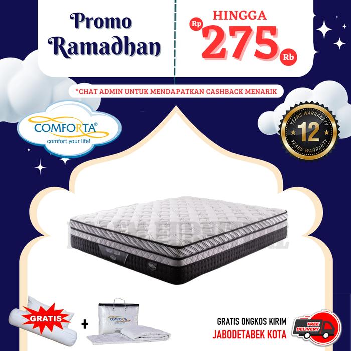 Gambar SPRINGBED COMFORTA PERFECT DREAM MATRASS ONLY dari Palem Furniture Bekasi undefined Tokopedia