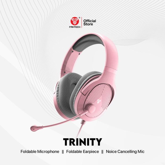 Gambar Fantech TRINITY MH88 Multiplatform Headset Gaming Mobile FREE SPLITTER - Merah Muda dari SuperstoreComputindo undefined Tokopedia