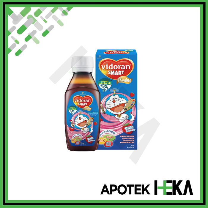 Gambar Vidoran Smart Anggur / Orange / Fruit Veggie Syrup 100 ml - Strawberry dari Apotek Heka Bandung undefined Tokopedia