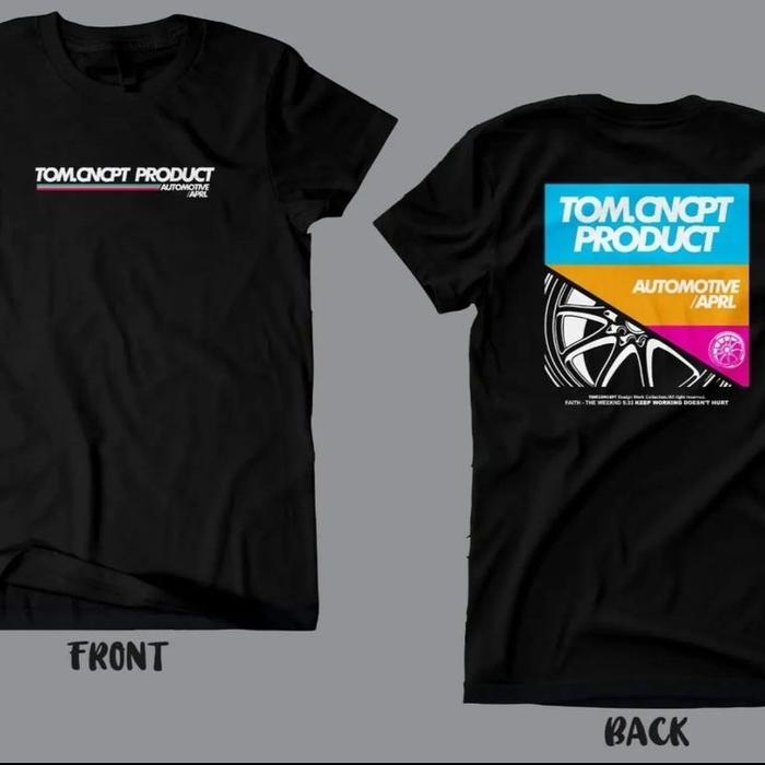 Gambar T-SHIRT TOMCONCEPT ORIGINAL - Hitam, M dari Tomconcept-product undefined Tokopedia