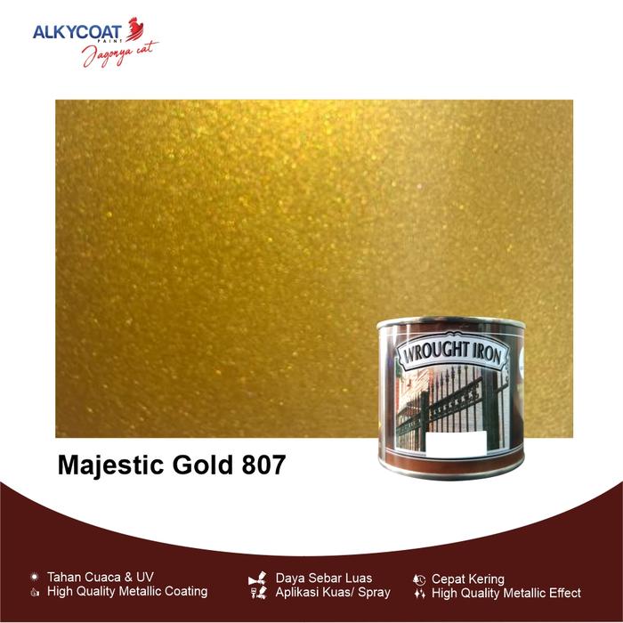 Gambar NEO ALKYCOAT WROUGHT IRON CAT PAGAR BESI TEMPA KEMASAN 200CC (1 LUSIN) - 807 dari ALKYCOAT Paint Kab. Sidoarjo Tokopedia