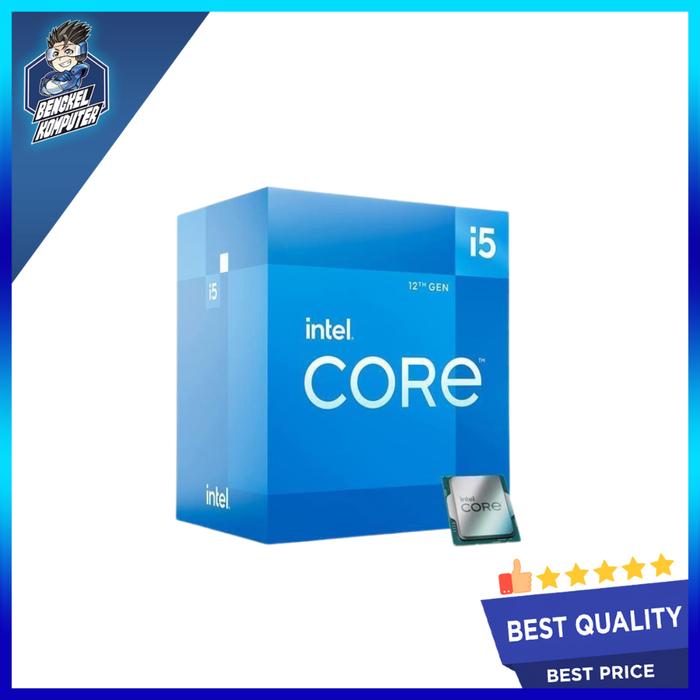 Gambar PROCESSOR INTEL CORE I5 12400 BOX LGA 1700 dari bengkelkomputerptk undefined Tokopedia