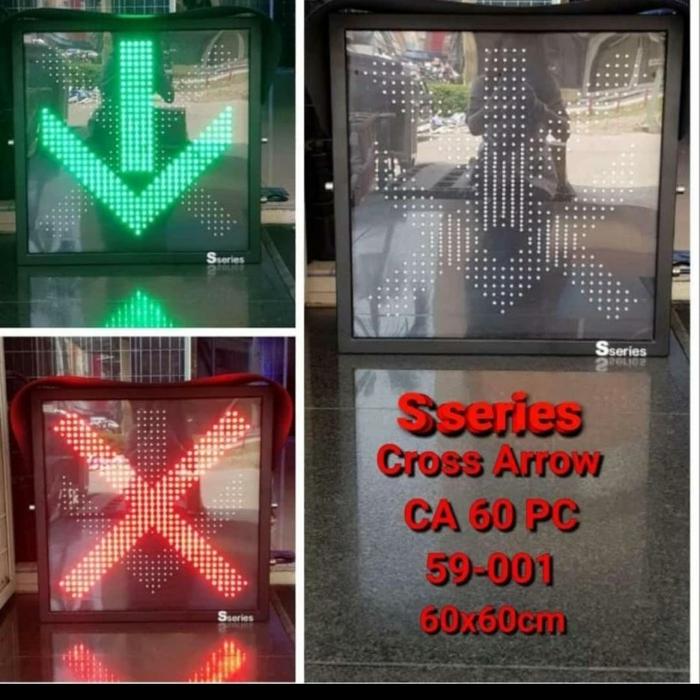 Jual lampu traffic cross arrow led smd lampu traffic lalu lintas arrow