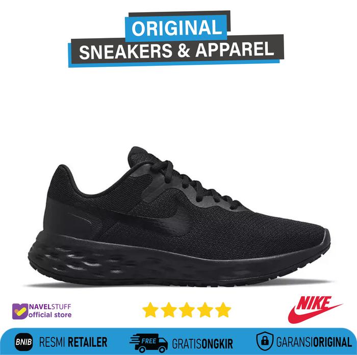 Jual NIKE Revolution Next Nature Black Dark Smoke Grey