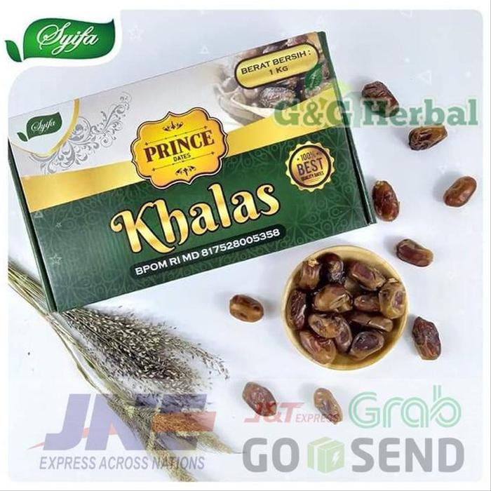 Gambar Kurma Khenaizi 1Kg - King Dates Khenaizi Original 1Kg - Khalas 1kg dari Healty store official undefined Tokopedia