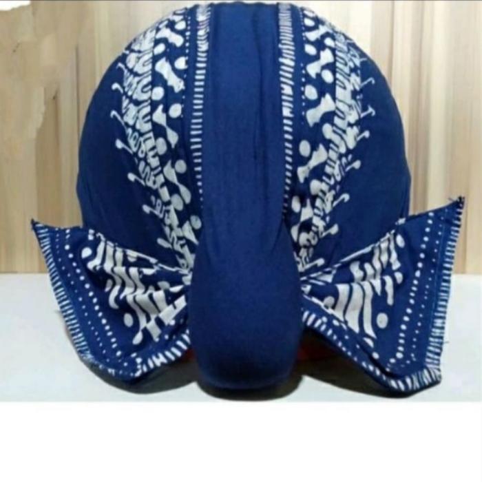 Gambar blangkon halus jogja - Biru, 11 dari joglo shop_NEW undefined Tokopedia