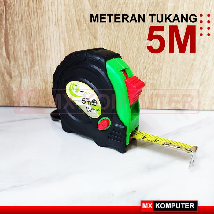 Gambar Meteran Tukang Bangunan 3M 5M 7.5M - 5M dari MXKomputer_NEW undefined Tokopedia