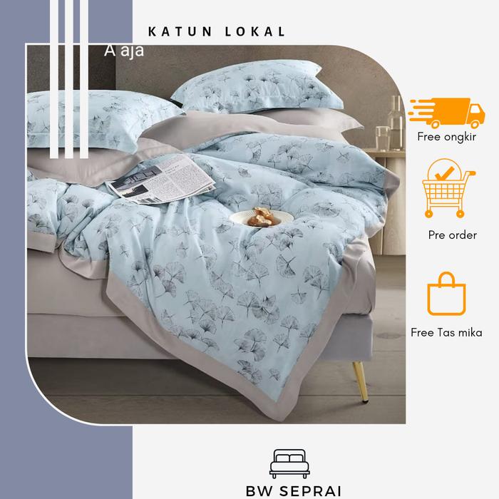 Gambar Sprei Tencel Sutra Organik Lessel Tencel Cina Motif bunga Minimalis - 120 custom dari BW Seprai undefined Tokopedia