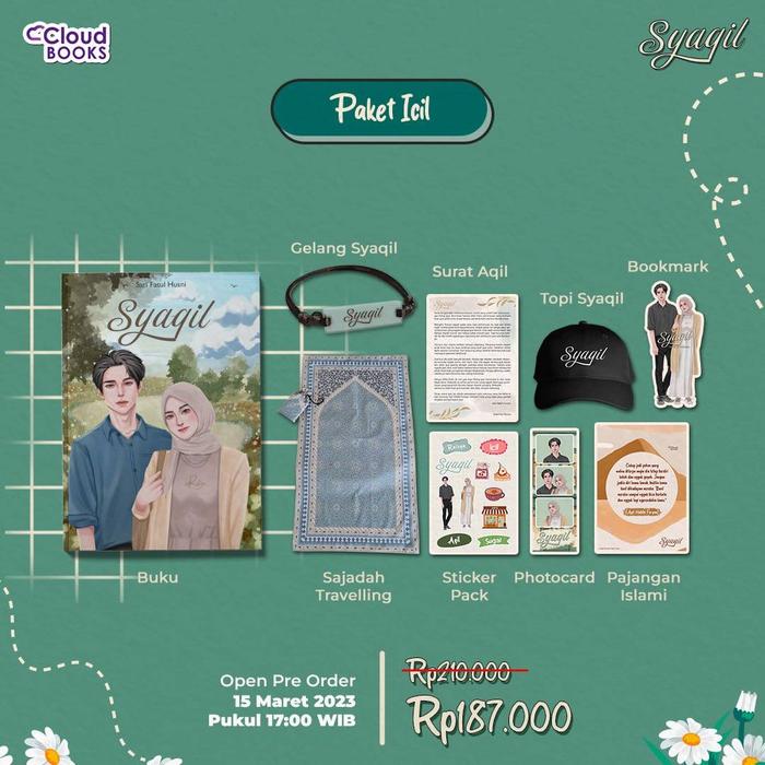 Gambar PRE ORDER - SYAQIL - SARI FATUL HUSNI - CLOUDBOOK PUBLISHING - PAKET ICIL dari bumifiksipadang undefined Tokopedia