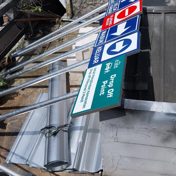 Gambar Standing Display Rambu-Rambu Double Frame - Sign A3 Glosy dari Citra tekhnik mandiri undefined Tokopedia