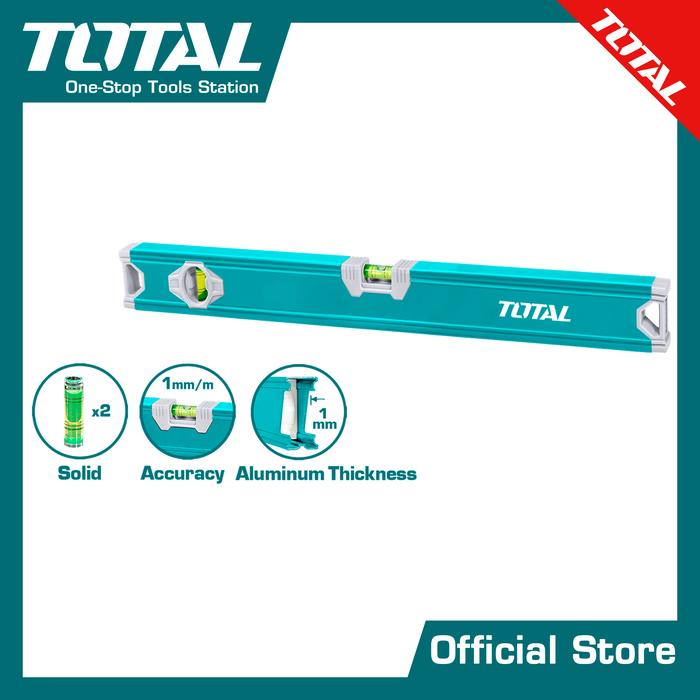 Gambar TOTAL Water Pas/Spirit level 40cm TMT24036 - 40cm dari Totaltoolsmakassar undefined Tokopedia