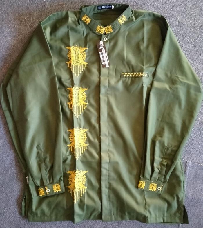 Gambar KOKO KEREN; KEMEJA KEKINIAN OLEH''DARI KOTA BANDA ACEH - ARMY GOLD, XXL dari G{ASSALAM}G undefined Tokopedia