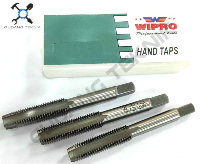 Gambar Mata Tap Ulir Baut Drat M16x1.25 M16x1.5 M16x2 M16 Hand Tap L WIPRO - TAP - M16x1.25 dari Indo Teknik 77 undefined Tokopedia