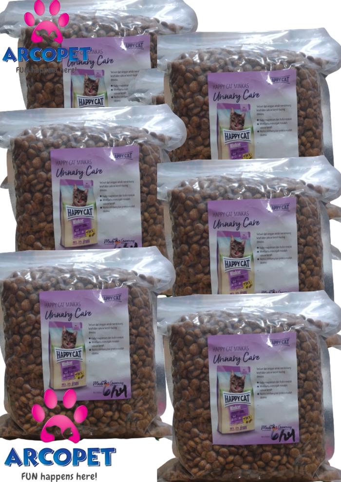 Gambar HAPPY CAT 1 KG URINARY CARE REPACK 1 KG MAKANAN KUCING CAT FOOD - 6KG dari arcopet undefined Tokopedia