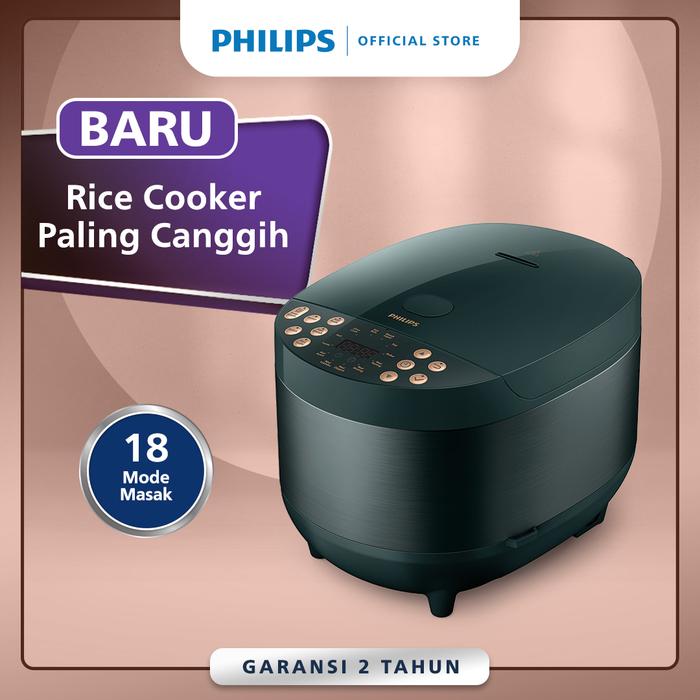 Gambar Philips Digital Rice Cooker 1.8L HD4515/91 X1+ - Reguler dari Philips Home Appliances undefined Tokopedia