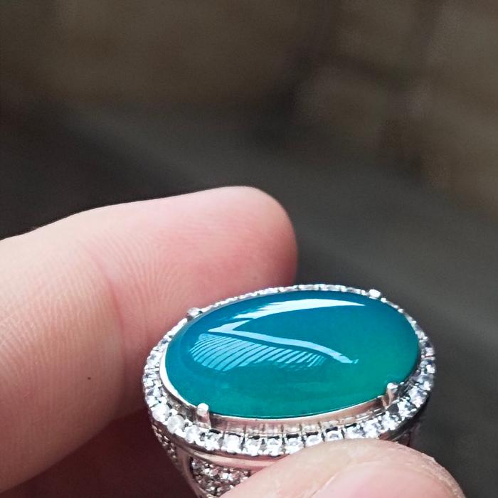 Gambar cincin batu permata bacan indonesia with ring perak mardani dari pacific spot jakarta undefined Tokopedia