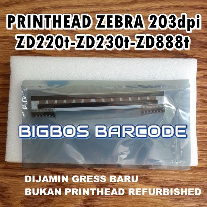 Gambar Head print / Printhead zebra ZD220t ZD220 - ZD230t -ZD230 - ZD888t ori - ZD220TANPA DUS dari BIGBOS BARCODE OFFICIAL undefined Tokopedia
