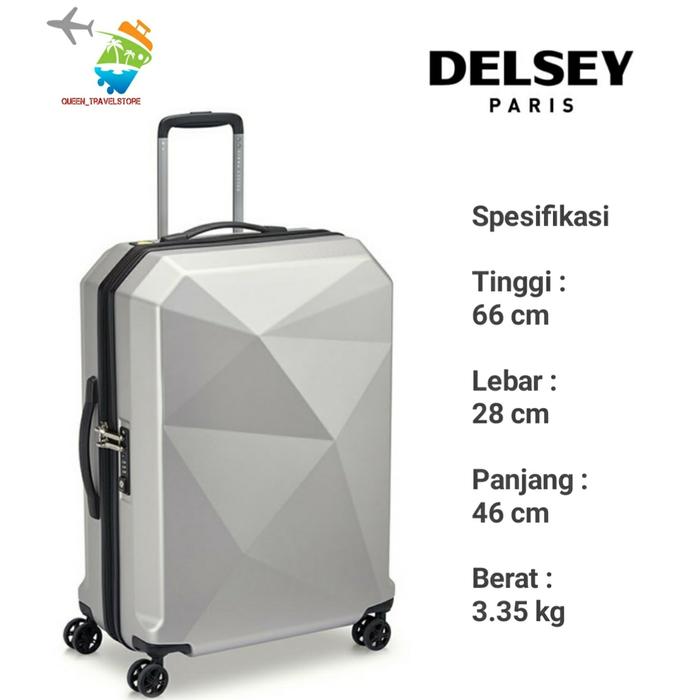 正規輸入][デルセー公式 DELSEY] スーツケース キャリーケース