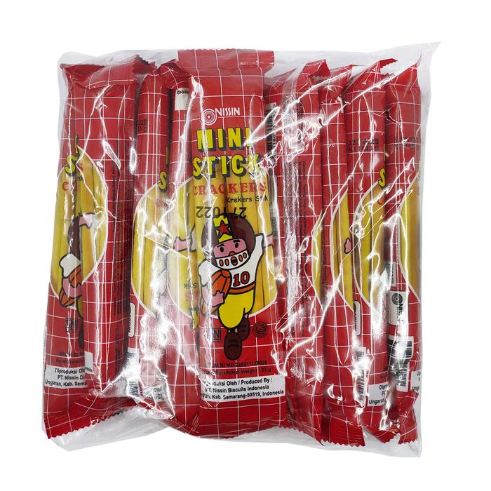 Gambar BISKUIT NISSIN MINI STICK BISCUIT ISI 10 PAK dari KING JIM SHOP OFFICIAL undefined Tokopedia